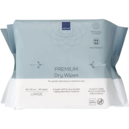 Μαντήλια ABENA Dry Wipes Premium, 50τεμ.-199991811209